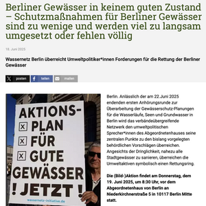 Gewässerschutz